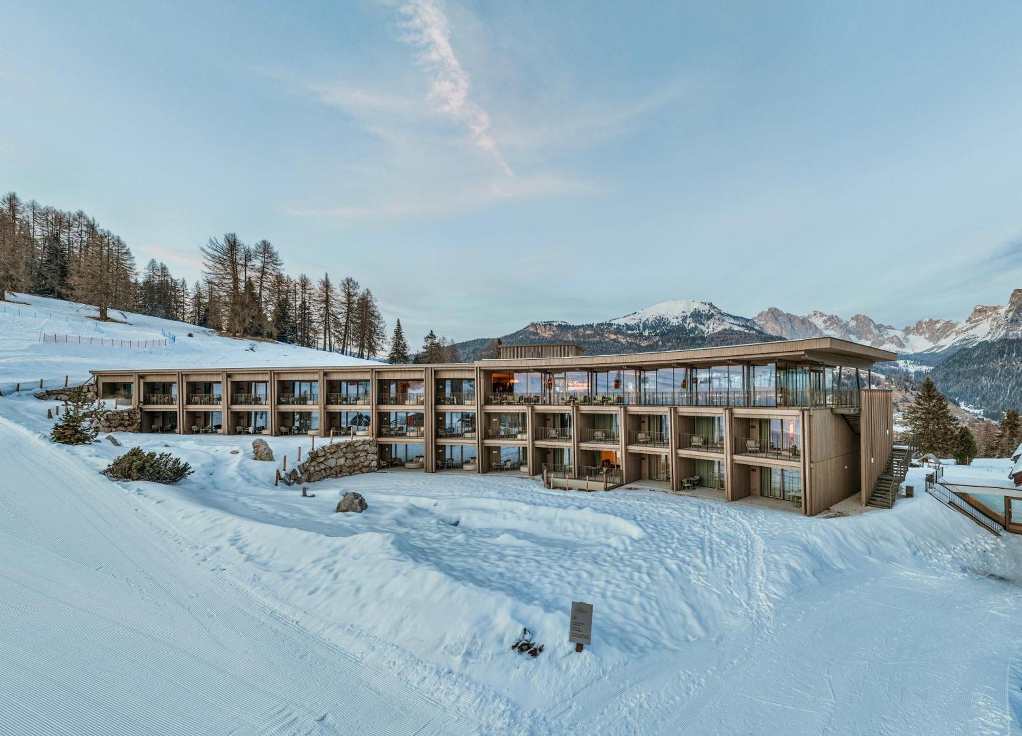 Hotel Cendevaves Alpine Silence Santa Cristina Val Gardena Exterior foto