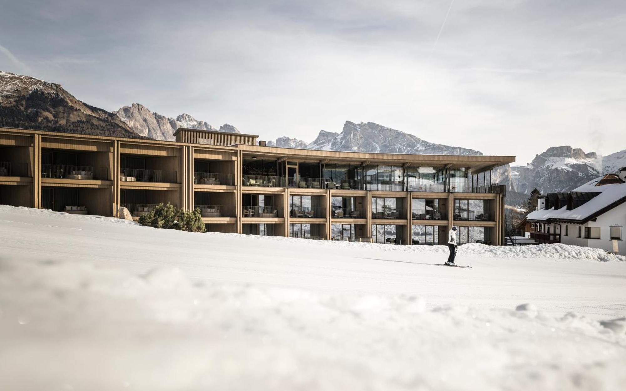 Hotel Cendevaves Alpine Silence Santa Cristina Val Gardena Exterior foto
