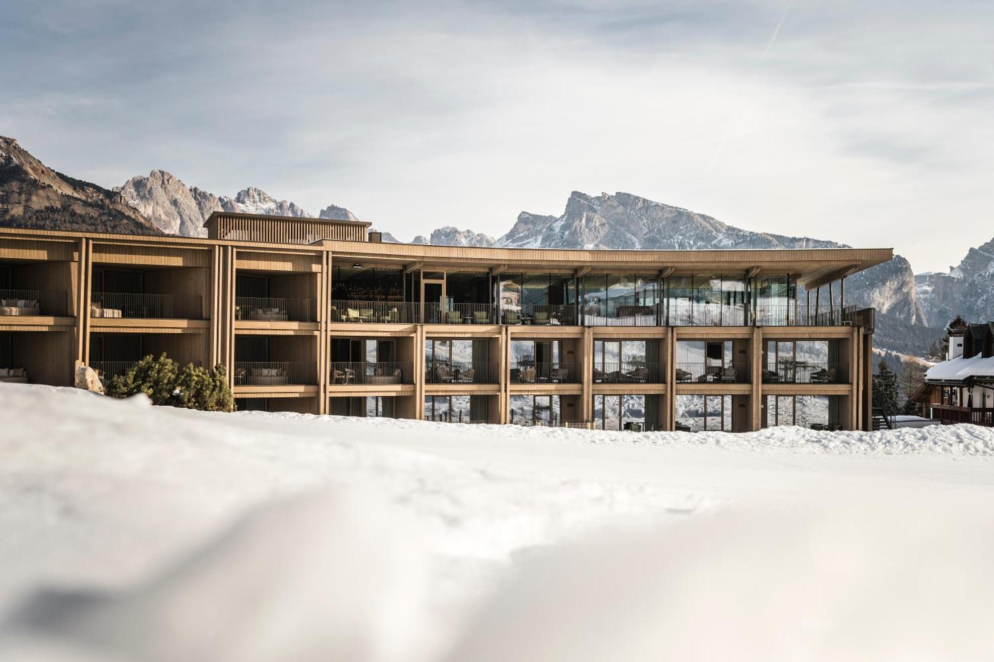 Hotel Cendevaves Alpine Silence Santa Cristina Val Gardena Exterior foto