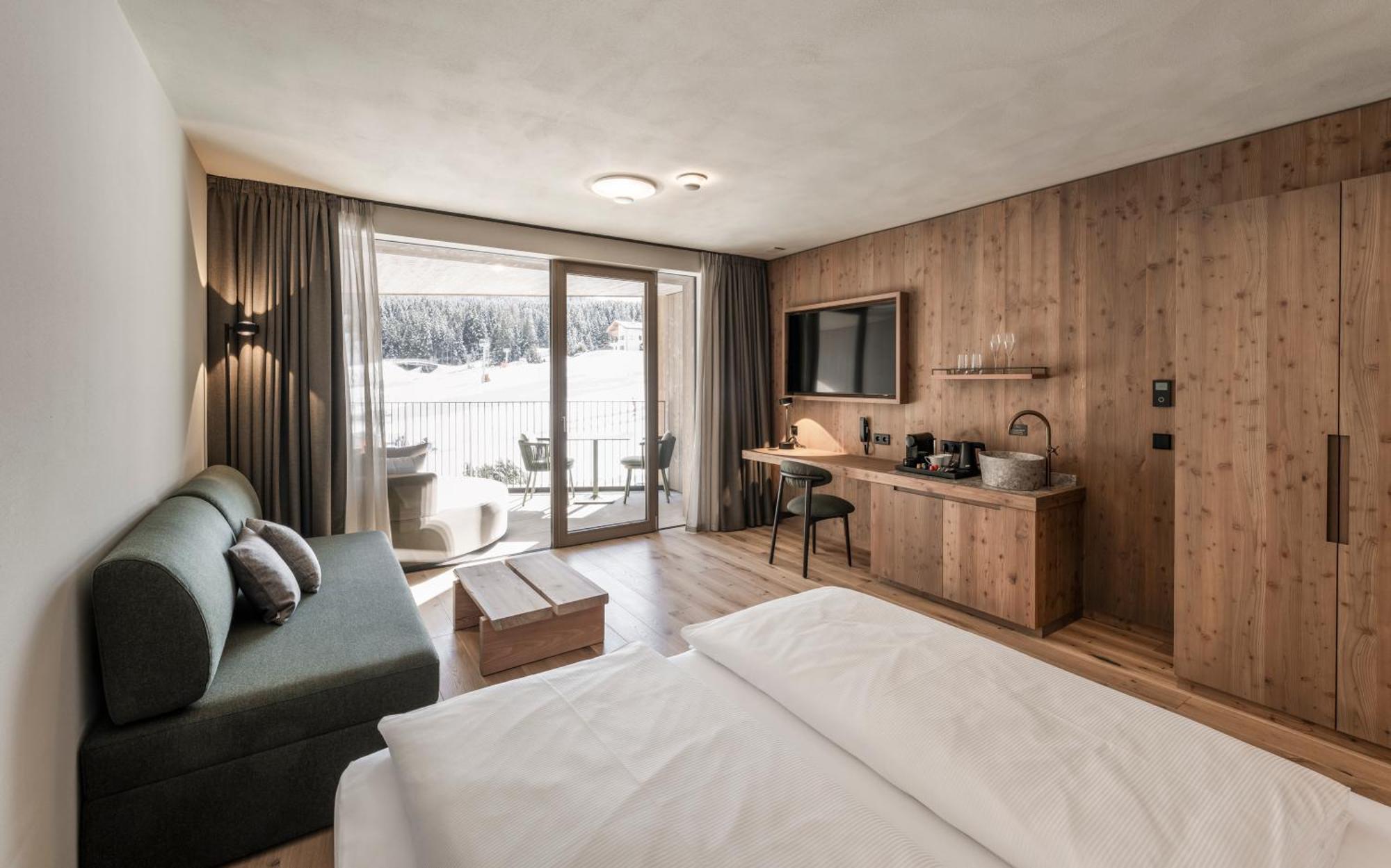 Hotel Cendevaves Alpine Silence Santa Cristina Val Gardena Exterior foto