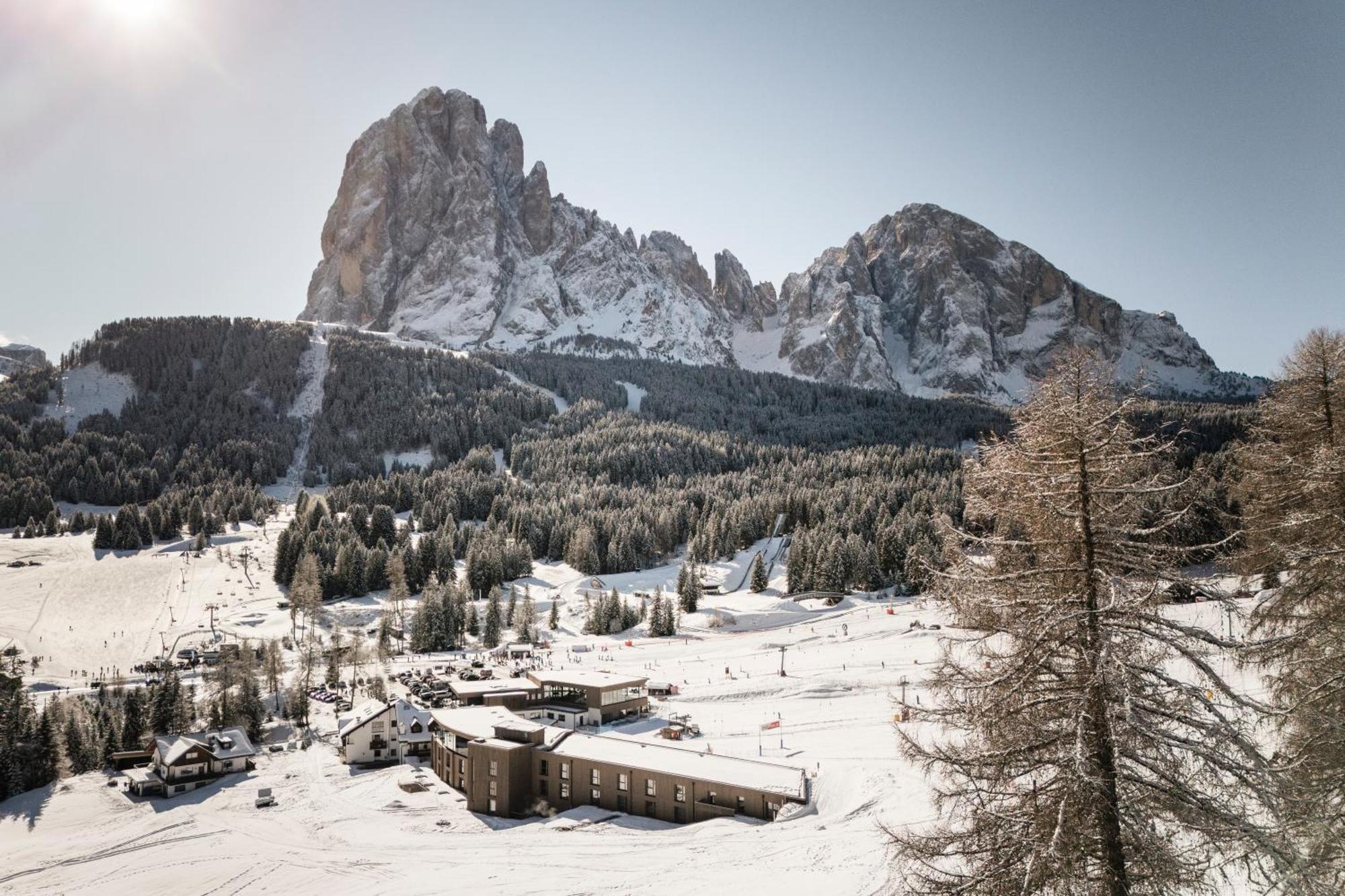 Hotel Cendevaves Alpine Silence Santa Cristina Val Gardena Exterior foto